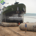 Barge launching and landing airbags balloon